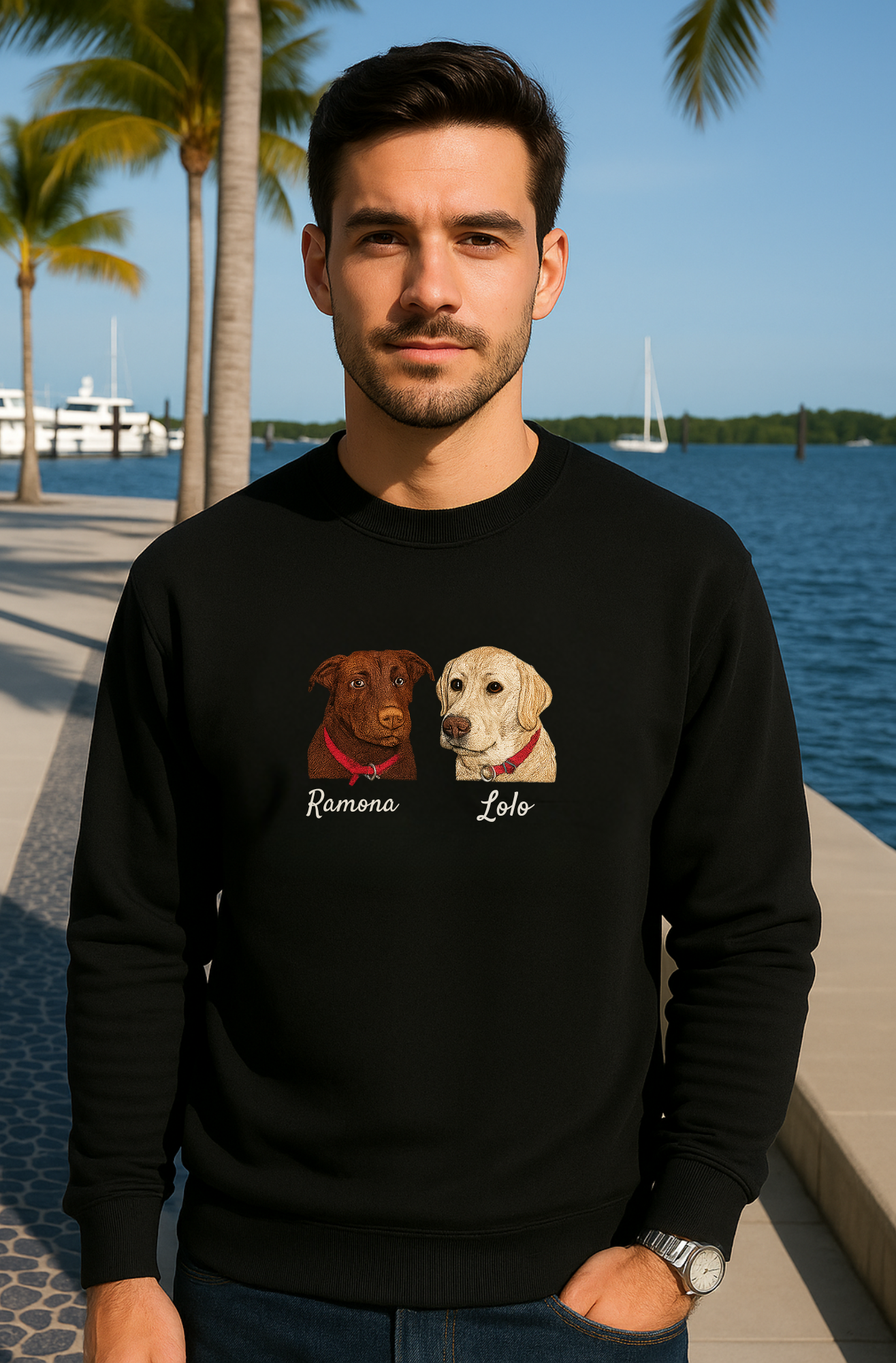 Buzos sin capucha de mascotas