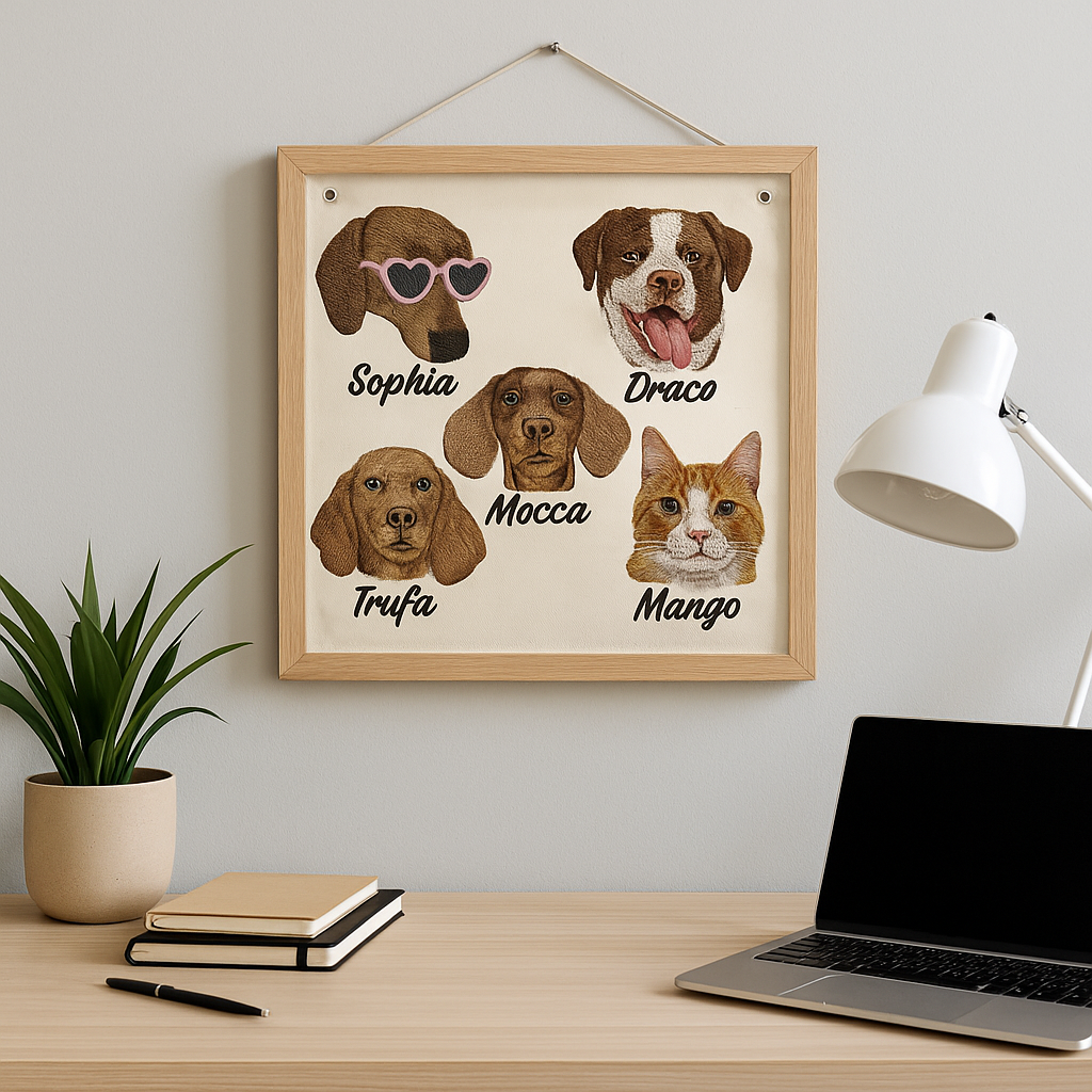 Cuadro con 4 o más Mascotas