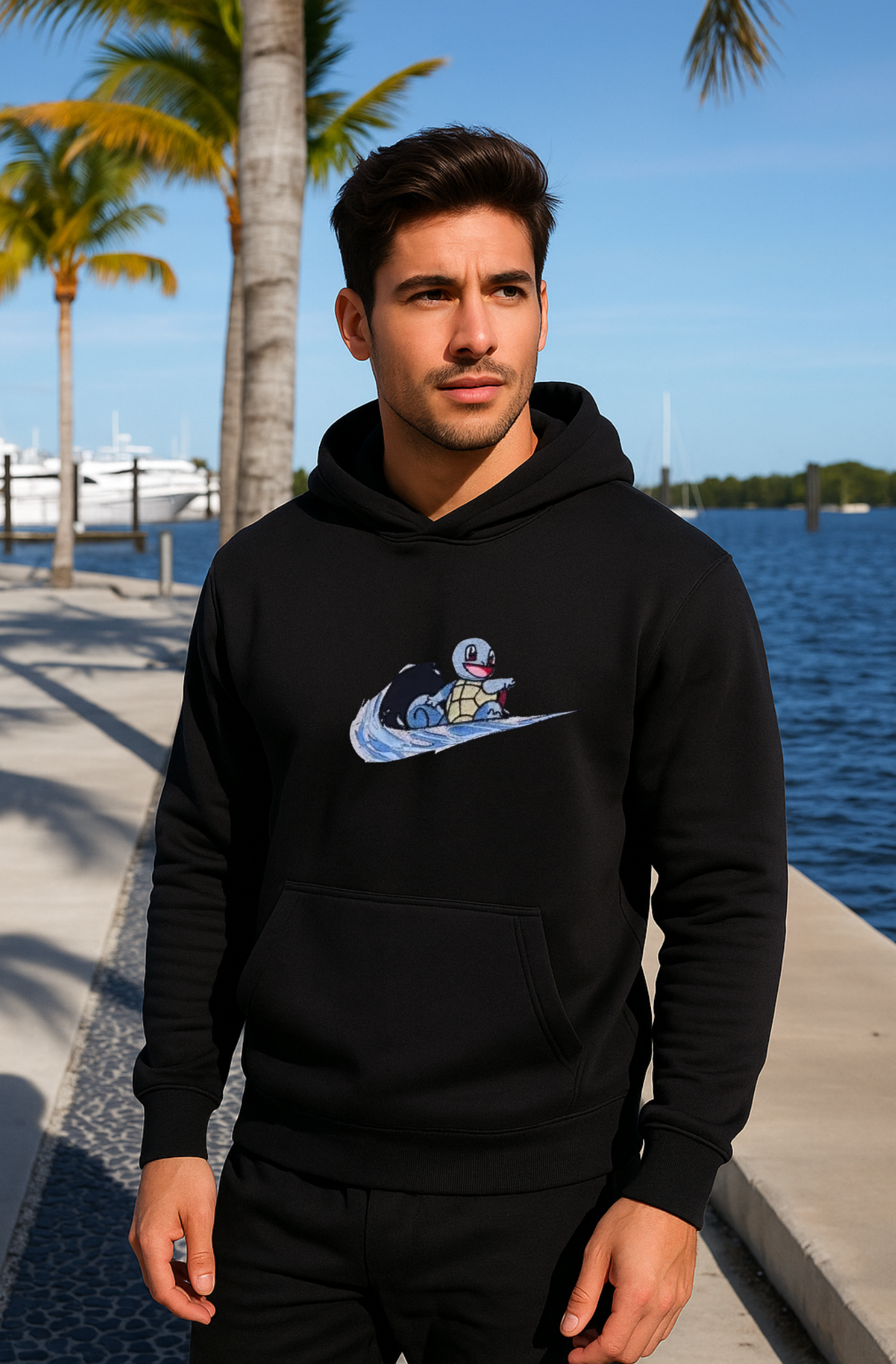 Hoodie bordado de pokemon