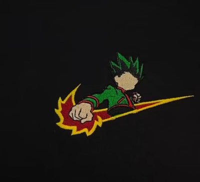 Hoodie bordado de hunter x hunter